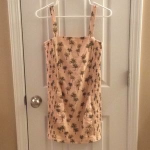 Robin K Heritage palm tree dress S Small